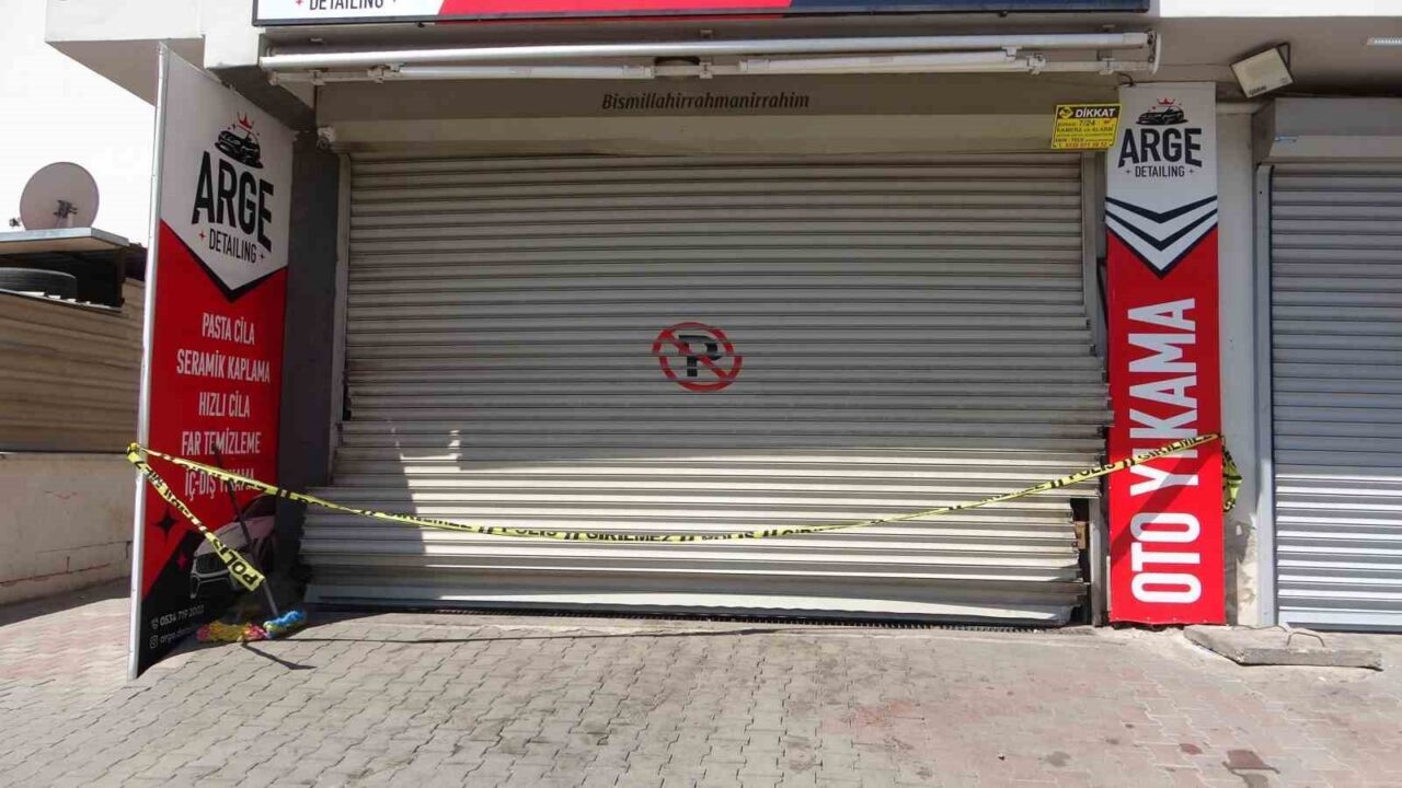 Mersin'de bir oto yıkama dükkanında, gaz zehirlenmesi nedeniyle hayatını kaybeden