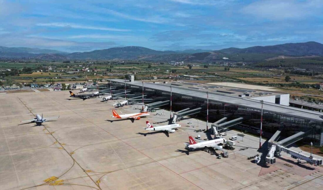 Devlet Hava Meydanları İşletmesi, Milas-Bodrum Havalimanı'nın 2025'in ilk 5 ayında