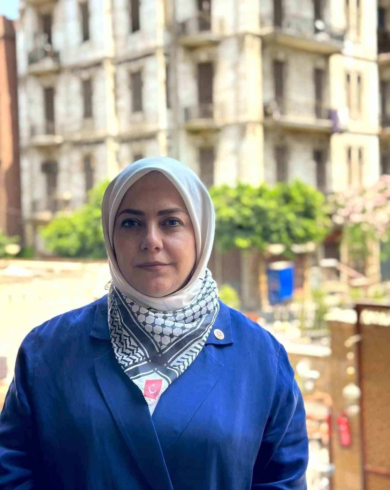 Gelecek Partisi Denizli Milletvekili Sema Silkin Ün, Filistin halkının yaşadığı