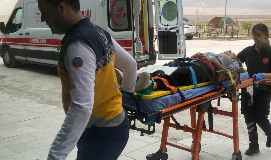 Konya'nın Kulu ilçesinde meydana gelen motosiklet kazasında, sürücünün kontrolü kaybetmesi