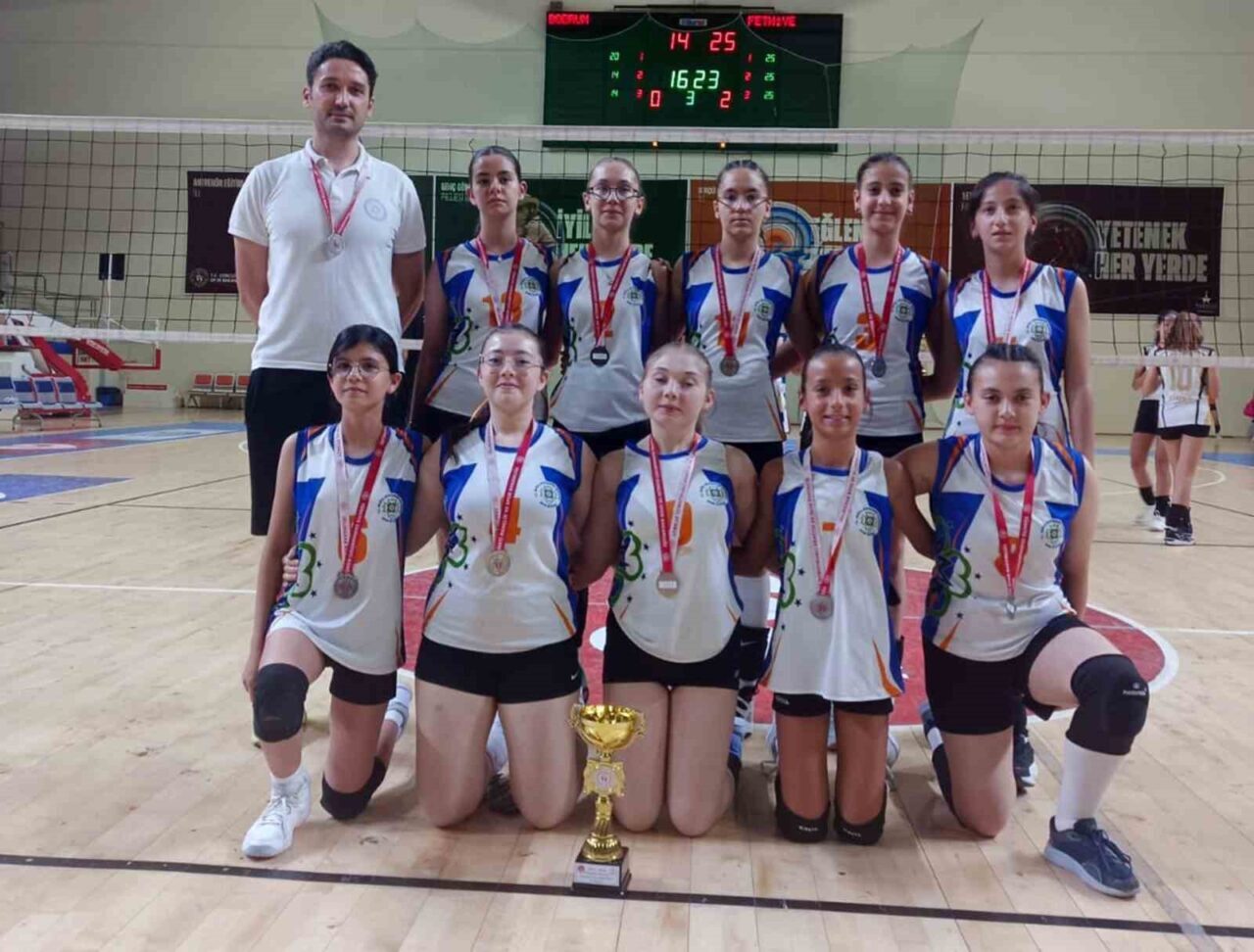Muğla Büyükşehir Belediyesi Voleybol Takımları, 2024-2025 sezonunda Midi Yaş kategorisinde