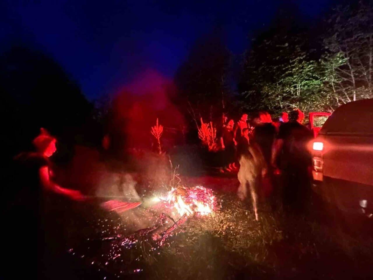 Kocaeli'nin Kartepe ilçesinde doğa yürüyüşü yapan 30 kişilik gruptan kaybolan