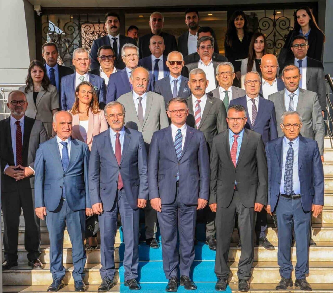 Organize Sanayi Bölgeleri Üst Kurulu (OSBÜK) Başkanı Memiş Kütükcü, Van’da
