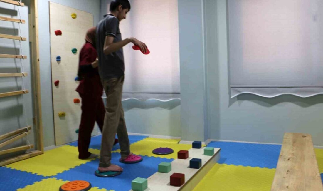 Diyarbakır'daki ABA Otizm Eğitim Merkezi, otizmli bireyler için özel hareket