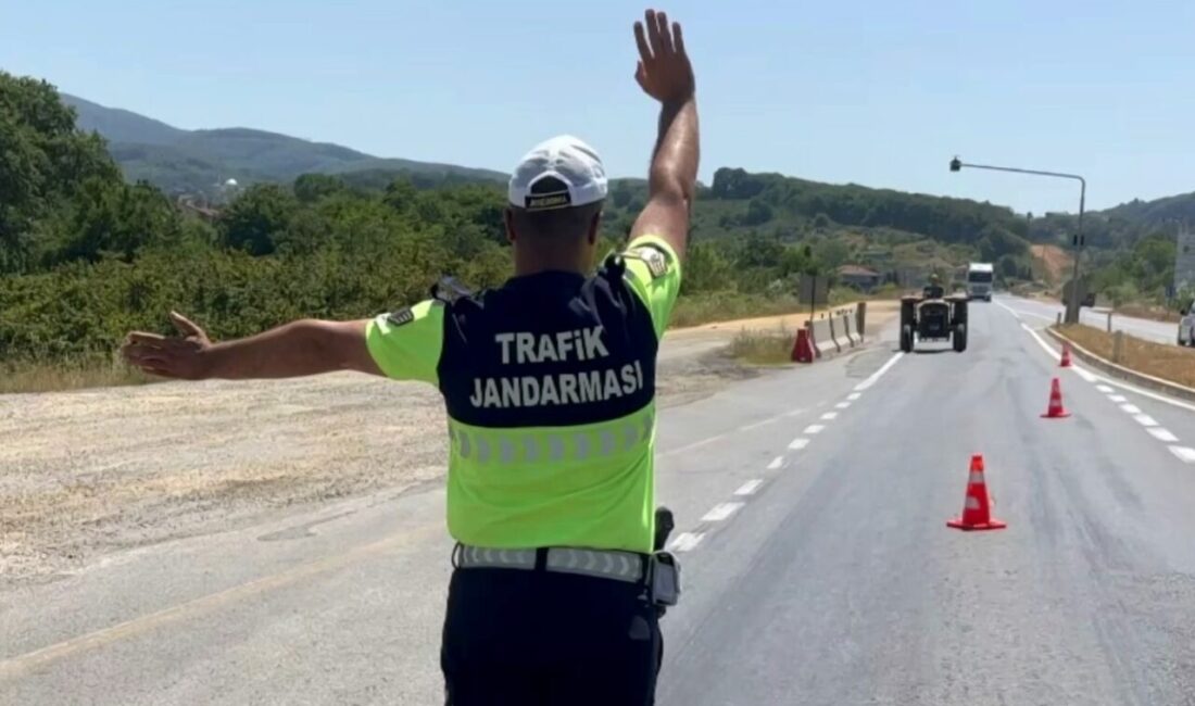Sakarya'da 2025'te jandarma, 4 bin 86 tarım aracı ve sürücüsünü
