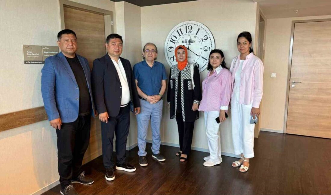 Özbekistan’ın Alfraganus Üniversitesi Tıp Fakültesi akademisyenleri, Samsun'da sağlık turizmi işbirliği