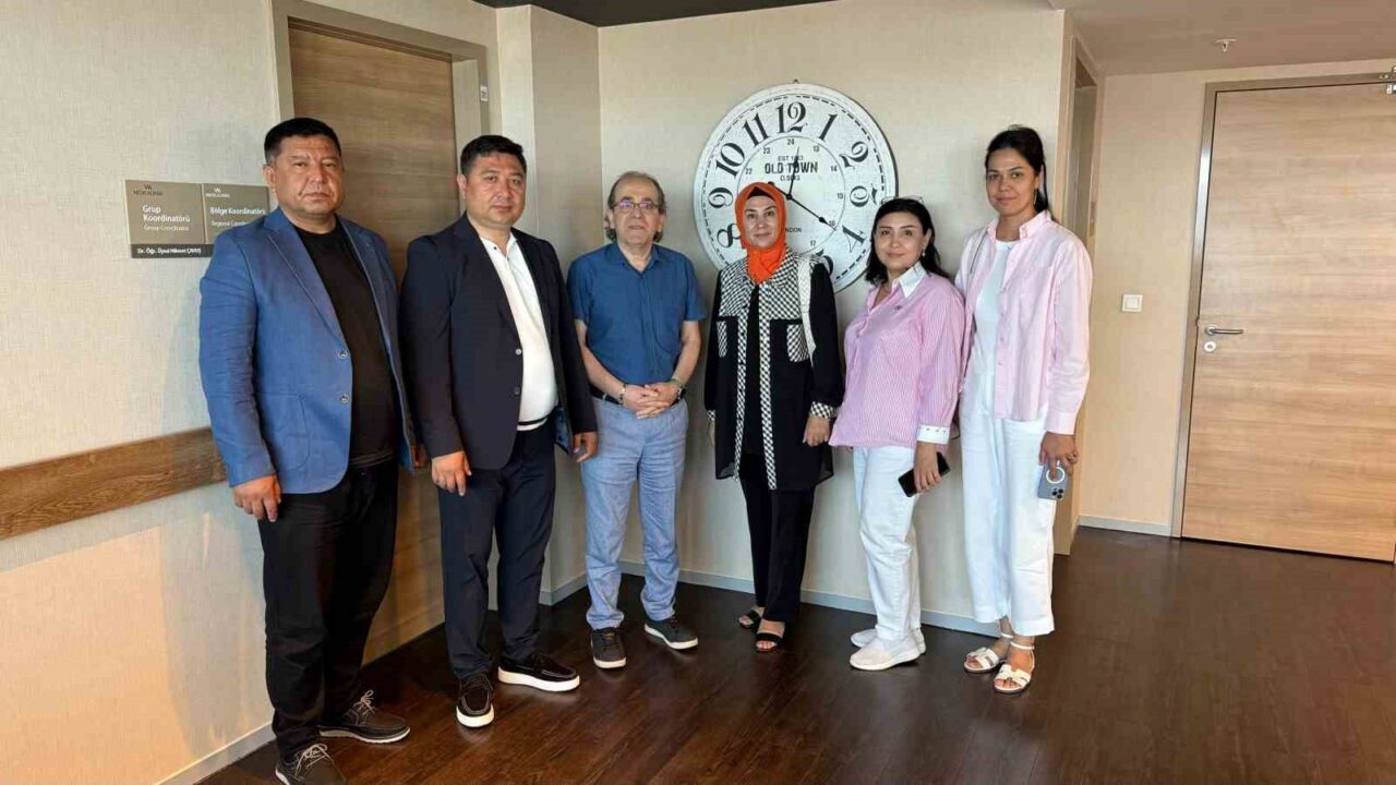 Özbekistan’ın Alfraganus Üniversitesi Tıp Fakültesi akademisyenleri, Samsun'da sağlık turizmi işbirliği