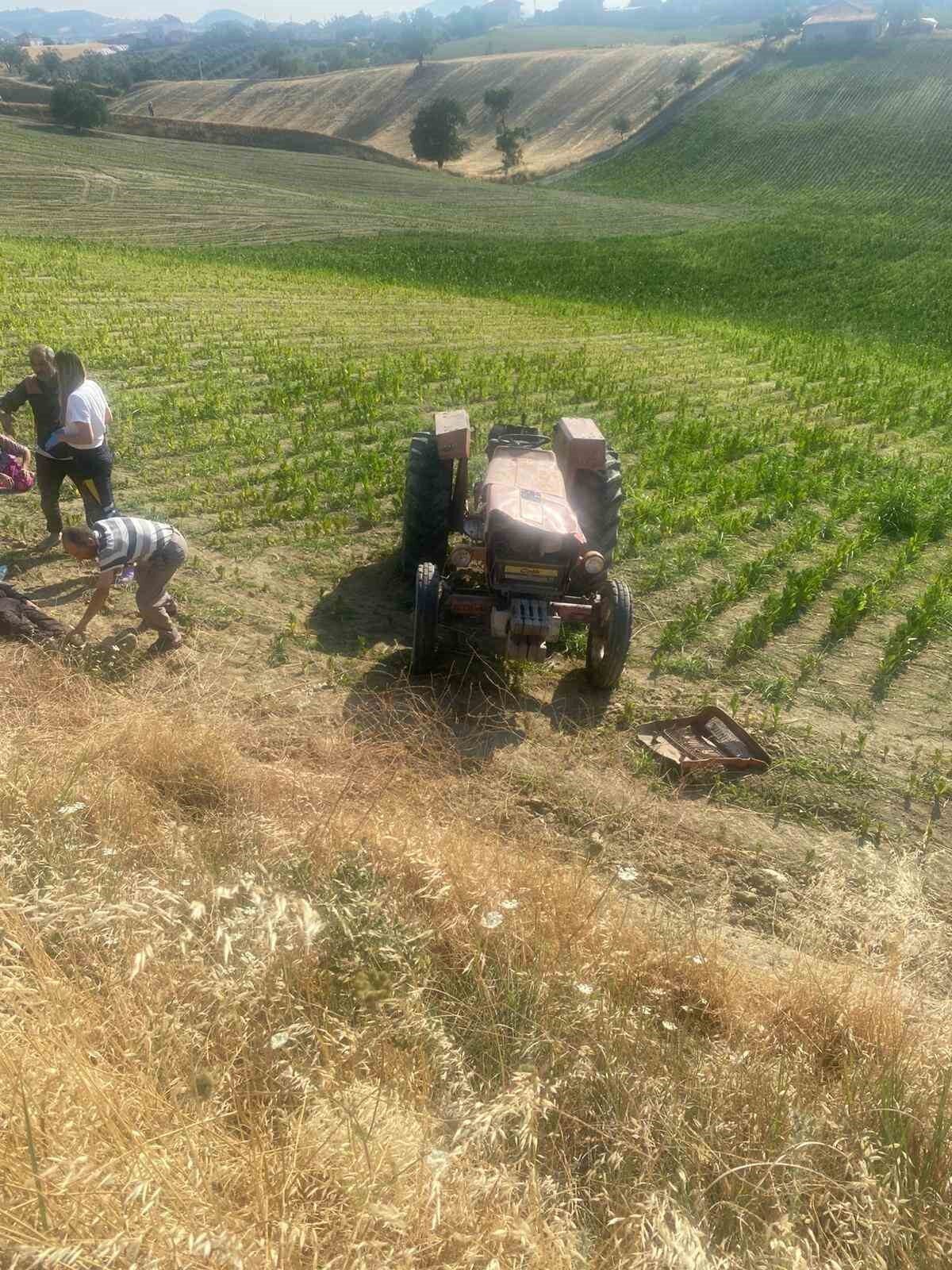 Manisa'nın Selendi ilçesinde bir traktörün devrilmesi sonucu 16 yaşındaki Yusuf