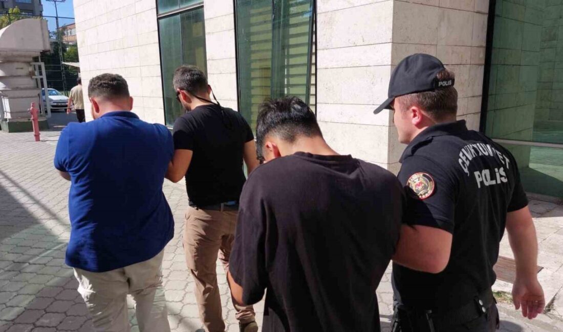 Samsun'da düzenlenen eş zamanlı müstescenlik operasyonunda 42 kişi gözaltına alındı.