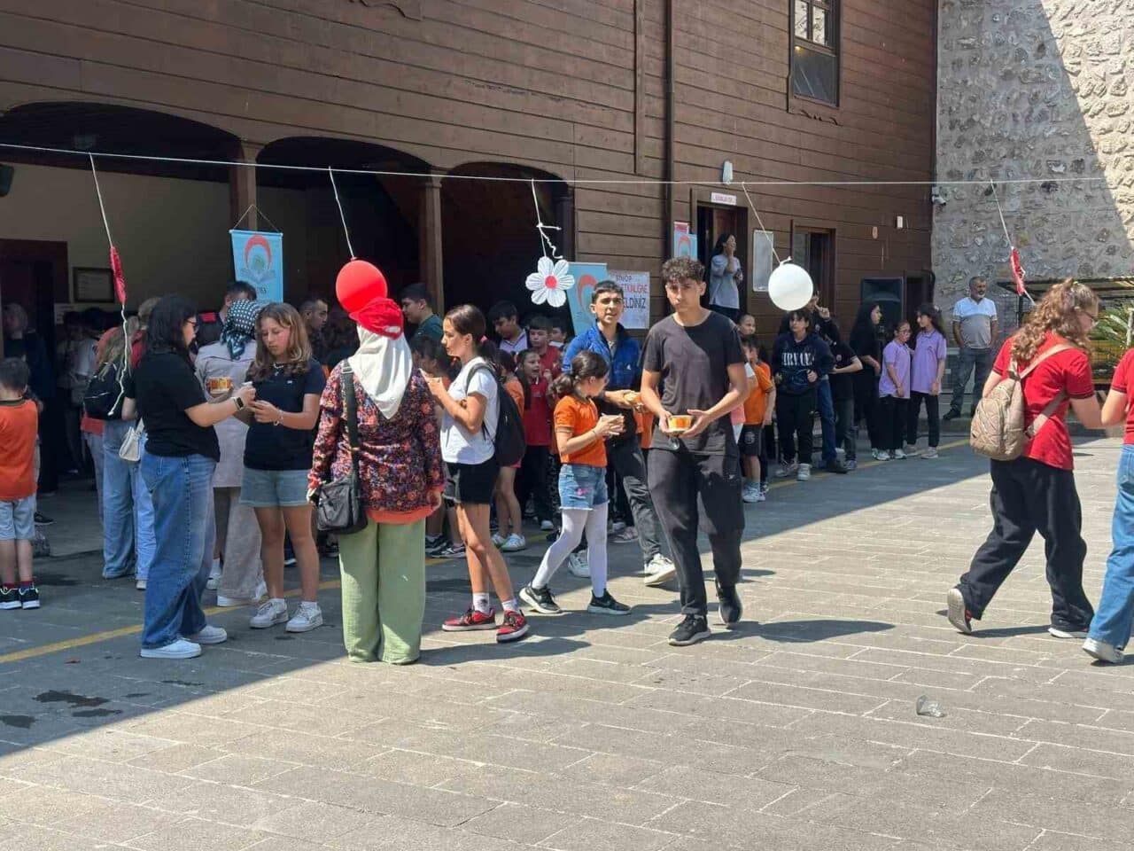 Sinop'ta "Çevreme Duyarlıyım, Değerlerime Sahip Çıkıyorum" (ÇEDES) Projesi etkinliği, Alaaddin