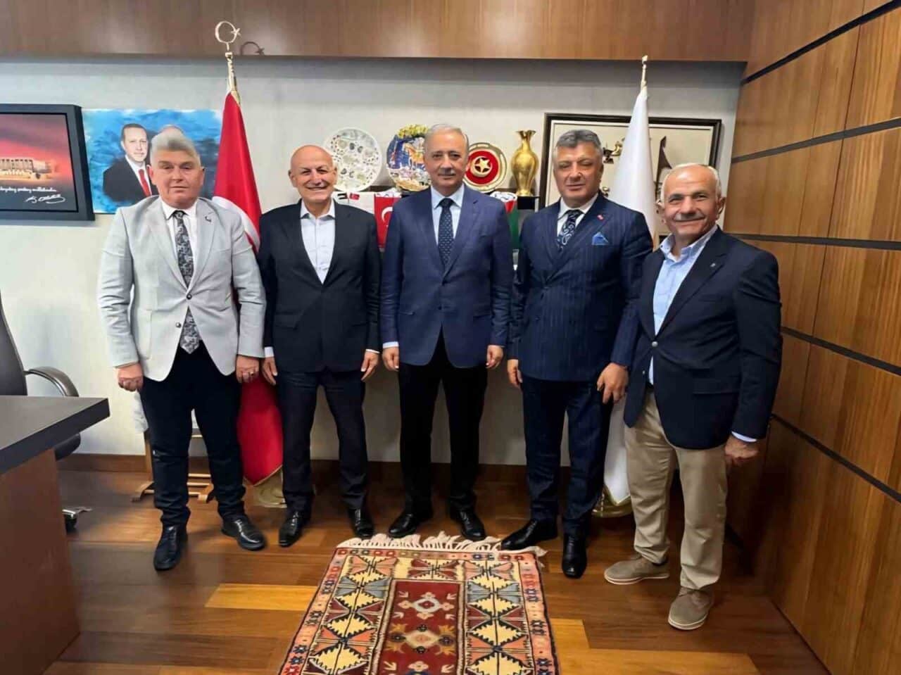 Terme Belediye Başkanı Şenol Kul, AK Parti Muğla Milletvekili Kadem