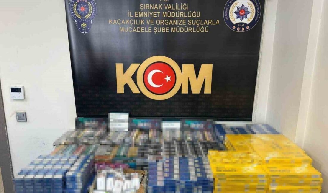 Şırnak'ta yapılan narkotik ve kaçakçılık operasyonları kapsamında, 23-29 Haziran tarihleri