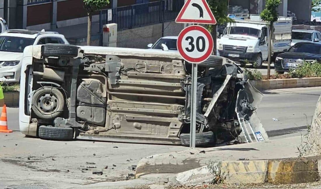 Şırnak'ta sabah saatlerinde S.B. yönetimindeki bir araç viraja giremedi ve