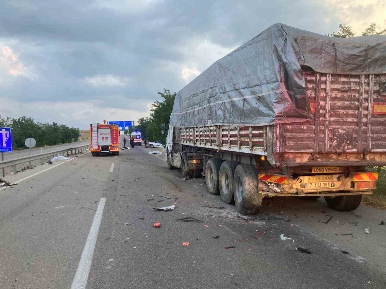 Balıkesir’in Susurluk ilçesinde meydana gelen trafik kazasında son olarak İbrahim