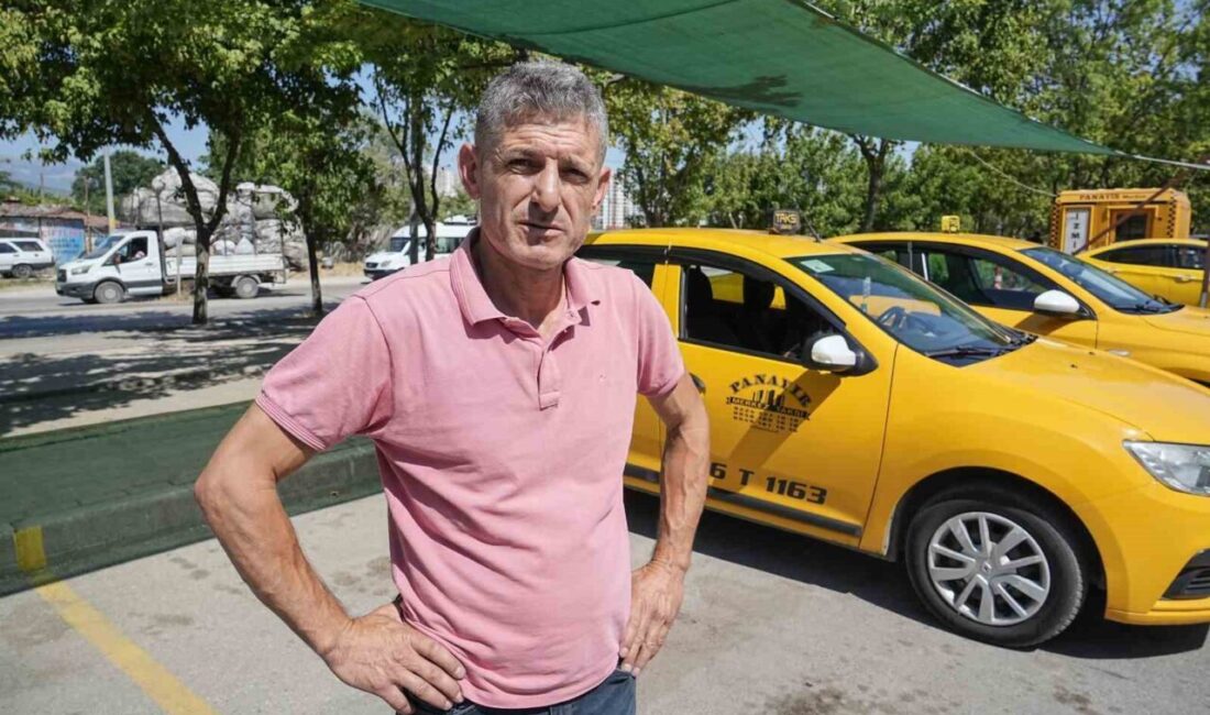 Bursa'da Panayır Taksi Durağı Başkanı Musa Şeker, duraklarına izinsiz müşteri