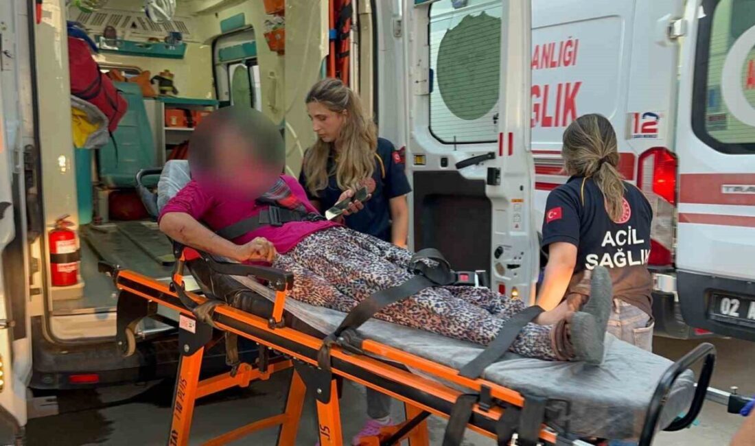 Adıyaman'ın Varlık Mahallesi'nde kimliği belirsiz bir grup, S.Y. adlı kadına