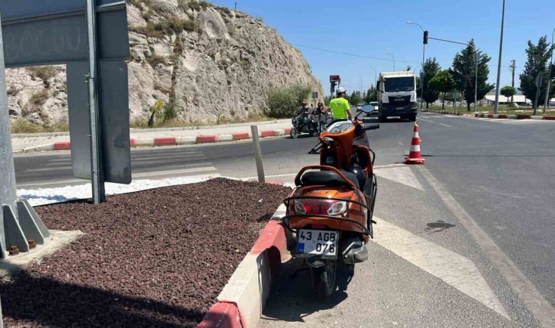 Kütahya'nın Tavşanlı ilçesinde B.A. yönetimindeki motosiklet, kontrol kaybı sonucu beton