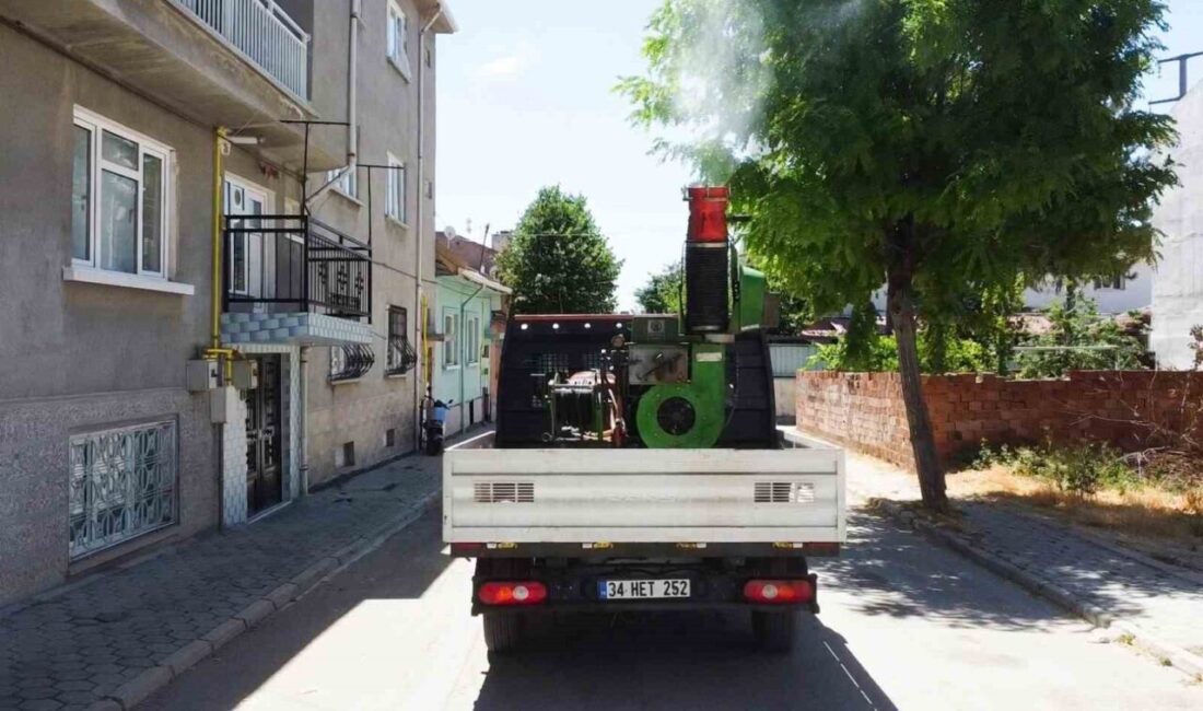 Tepebaşı Belediyesi, toplum sağlığını korumak amacıyla ilaçlama çalışmalarını sürdürüyor. Veteriner