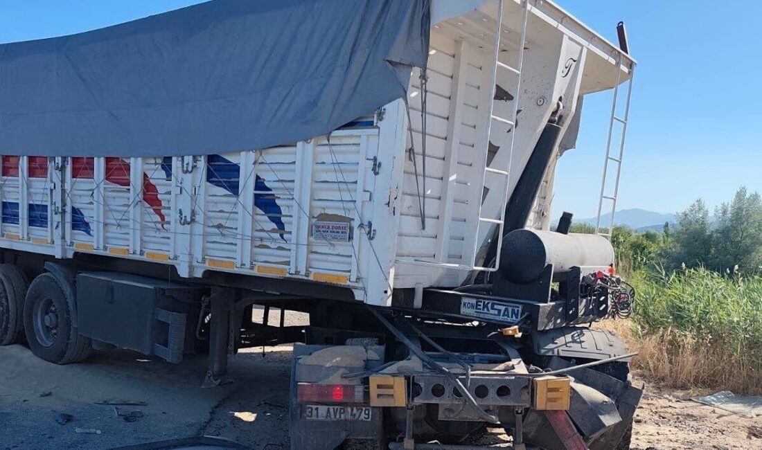 Adıyaman'ın Gölbaşı ilçesinde tır ile beton mikserinin çarpışması sonucunda Beytullah