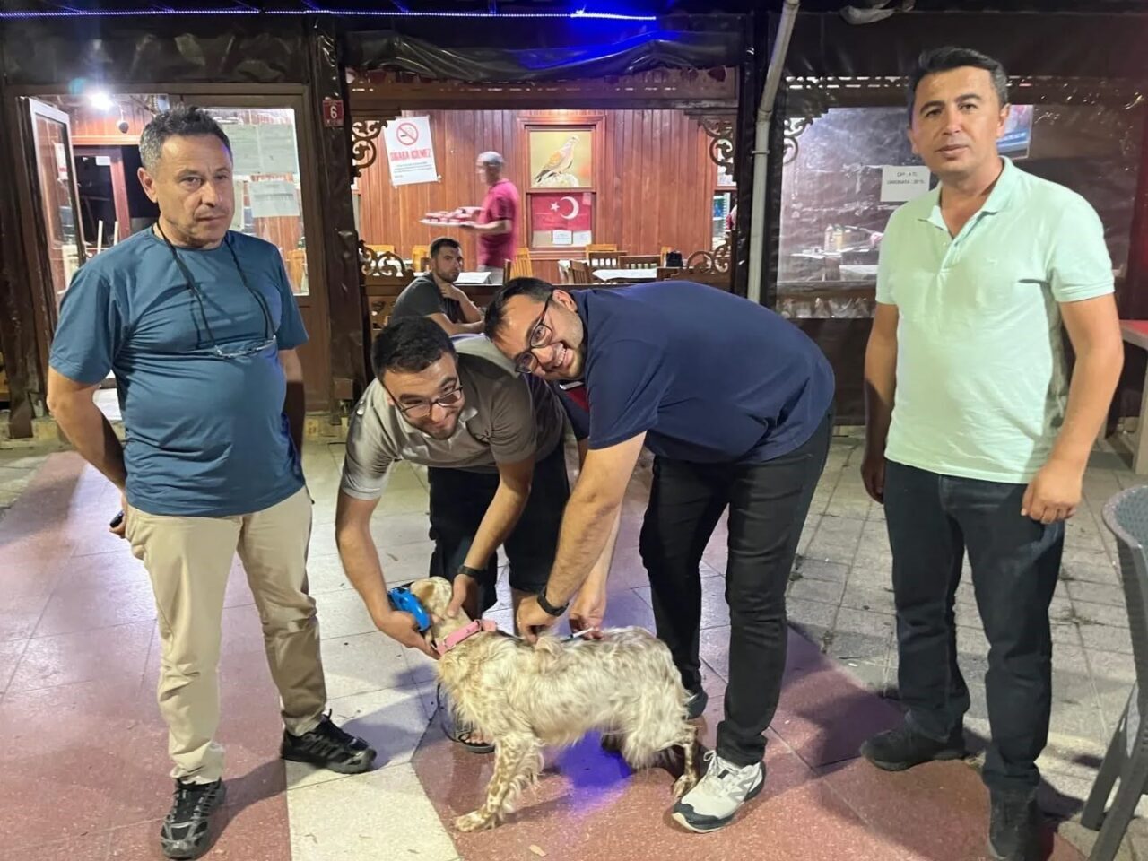 Havran İlçe Tarım ve Orman Müdürlüğü, Havran Avcılar Kulübü'nde kuduz