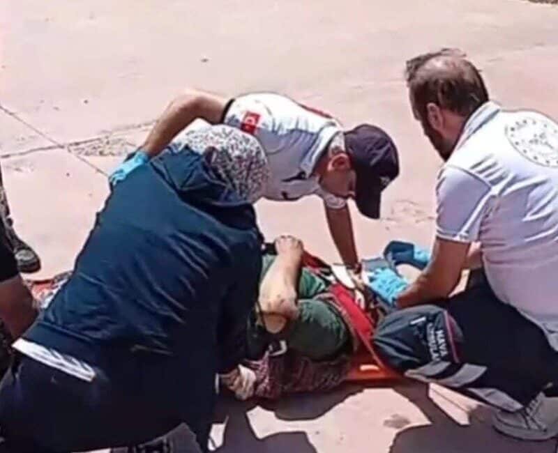 Kayseri'nin Yahyalı ilçesinde H.İ. yönetimindeki traktör, direksiyon hakimiyetinin kaybedilmesi sonucu