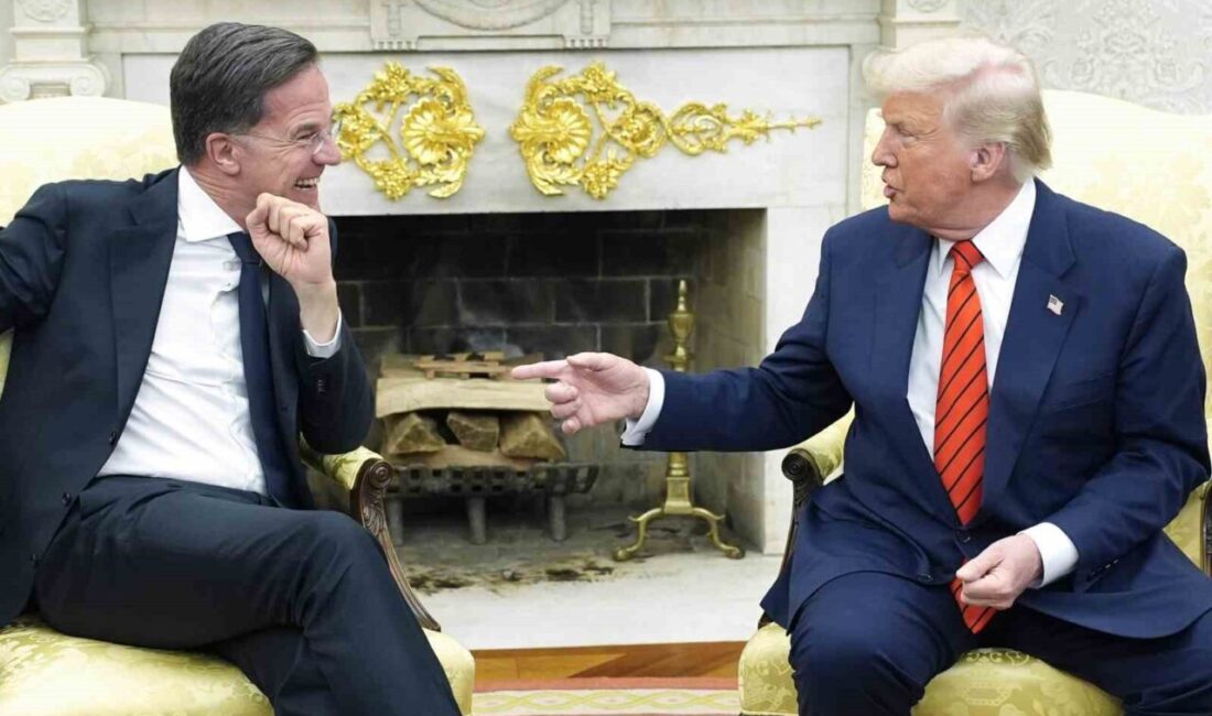 ABD Başkanı Donald Trump, NATO Zirvesi'ne katılmak üzere Lahey'e giderken,