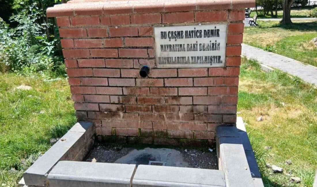 Tunceli'de, Demiroluk mevkii çeşmesi, su analizinde tespit edilen yoğun bakteri