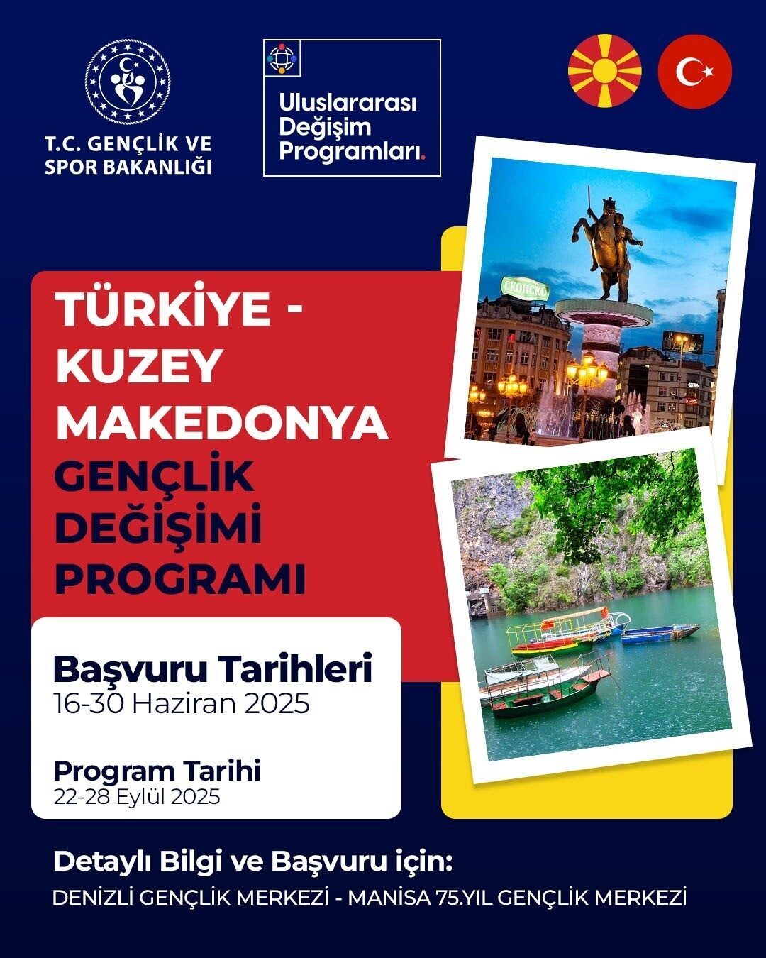Denizli Gençlik Merkezi, Türkiye – Kuzey Makedonya Gençlik Değişimi Programı