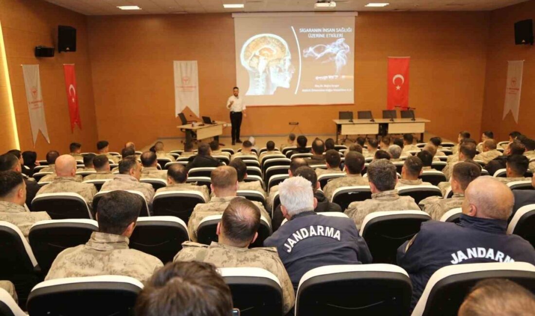 Erzurum'da sigarayı bırakmayı teşvik etmek amacıyla, Erzurum İl Sağlık Müdürlüğü