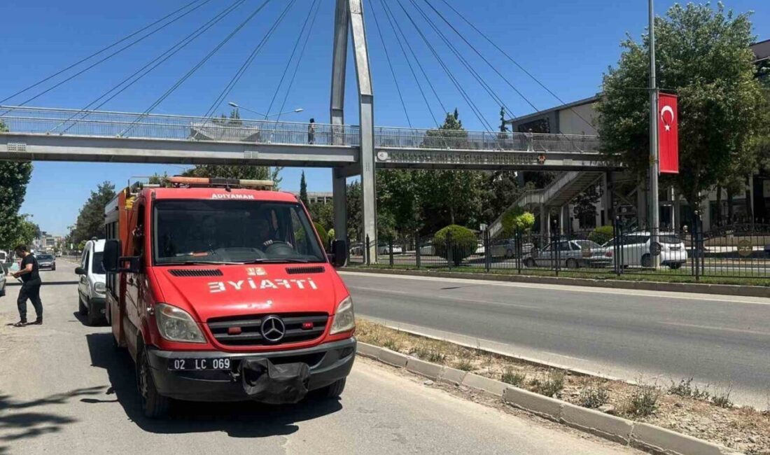 Adıyaman'da Murat Y., üst geçidi kullanmadan yolun karşısına geçmek isterken