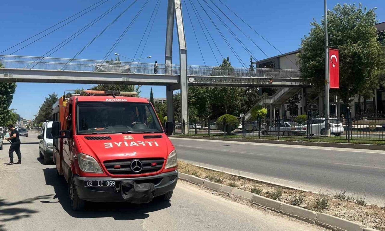 Adıyaman'da Murat Y., üst geçidi kullanmadan yolun karşısına geçmek isterken