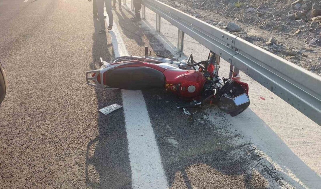 Aydın'ın Yenipazar ilçesinde bir motosiklet kazası sonrası Ö.Ö. (30) ve