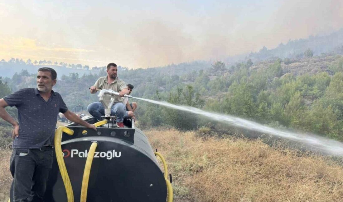 Bilecik'te tarım malzemeleri satan Murat Özdemir, Sakarya'nın Taraklı ilçesindeki yangının