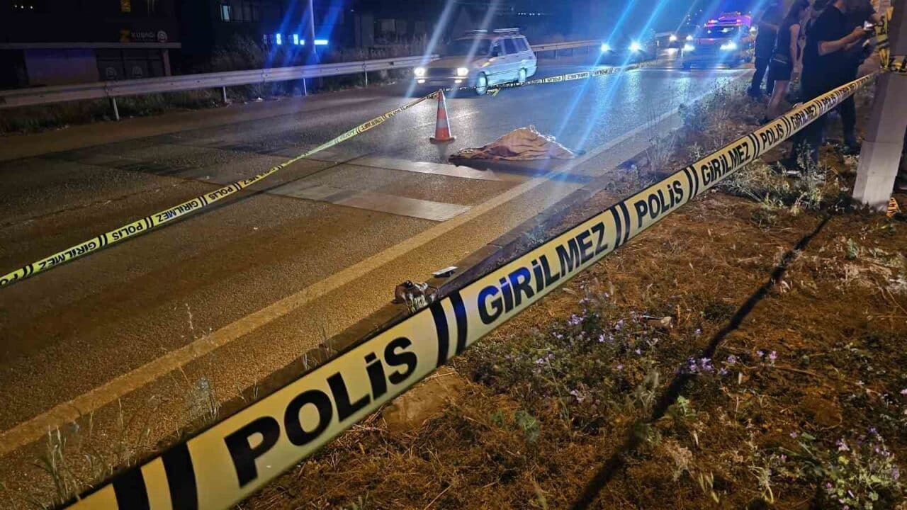 Balıkesir'in Bandırma ilçesinde 83 yaşındaki Nurten Kaya'nın hayatını kaybettiği trafik