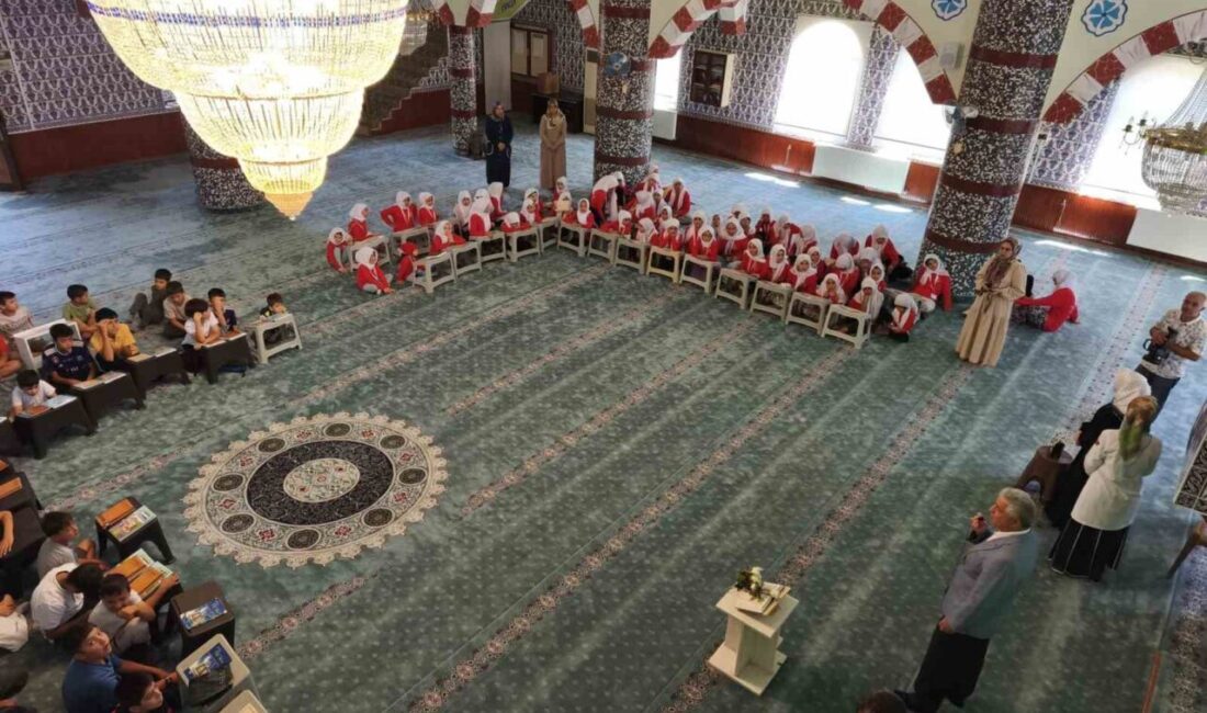 Adıyaman'da yaz dönemi Kur’an kursları başladı. 30 Haziran-15 Ağustos tarihleri