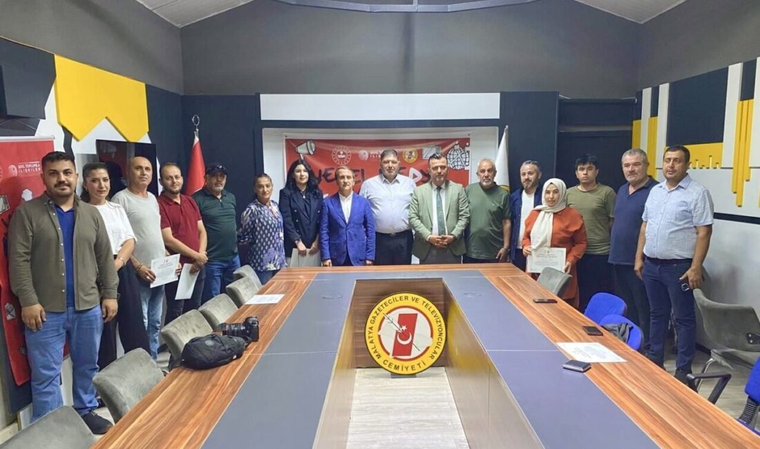 Malatya'da Yerel Medya Akademisi, yerel basını güçlendirmek amacıyla düzenlenen eğitim