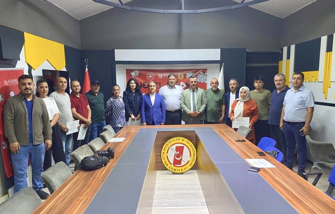 Malatya'da Yerel Medya Akademisi, yerel basını güçlendirmek amacıyla düzenlenen eğitim