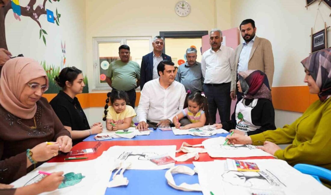 Şehitkamil Belediye Başkanı Umut Yılmaz, Seyrantepe Mahallesi'nde Adile Naşit Çocuk