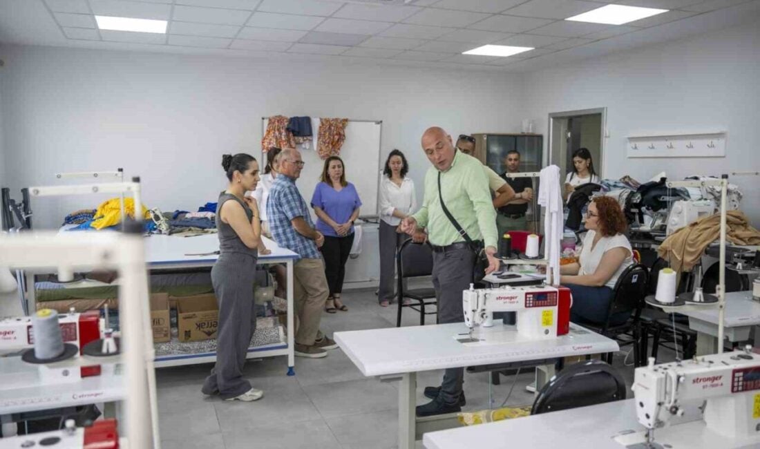 Avrupa Birliği Delegasyonu, Mersin'deki Halkkent Sosyal Girişimcilik Merkezi'ni ziyaret etti.