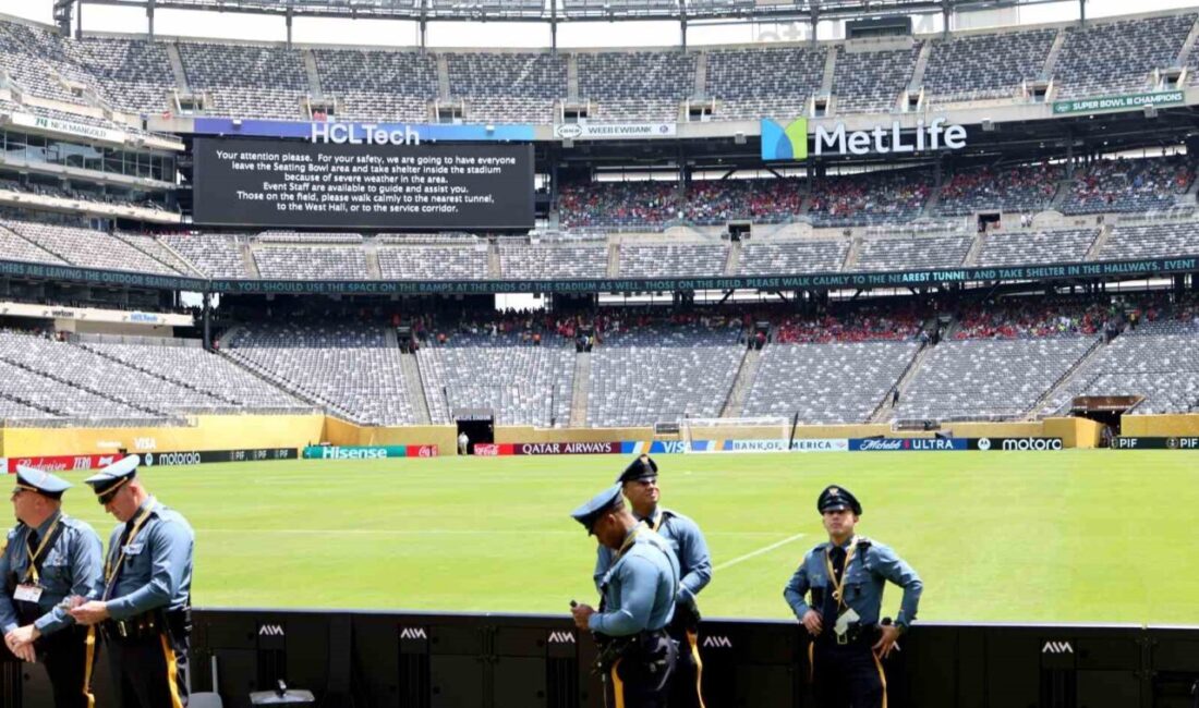 2025 FIFA Kulüpler Dünya Kupası'ndaki olumsuz hava koşulları, maçların ertelenmesine