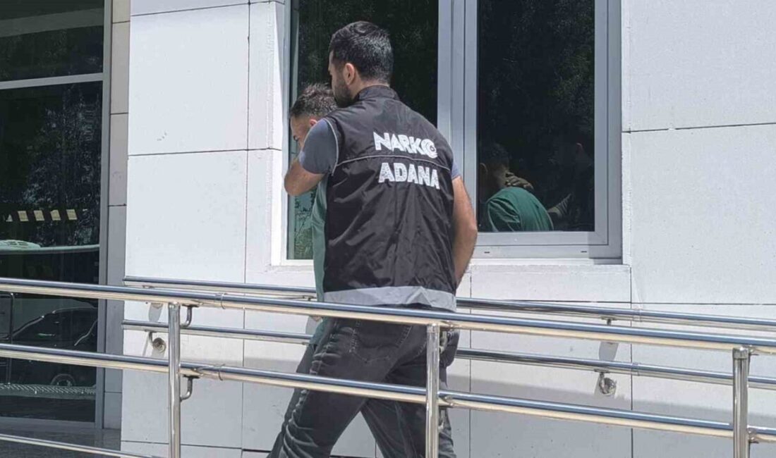 Adana'da Narkotik Suçlarla Mücadele Şubesi, uyuşturucu ticareti nedeniyle kesinleşmiş hapis