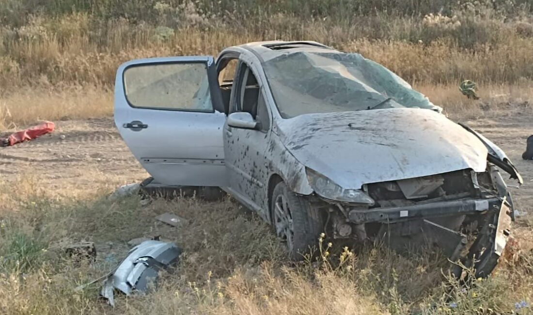 Afyonkarahisar'da M.A. (21) yönetimindeki otomobil, direksiyon kontrolünün kaybedilmesiyle şarampole devrildi.