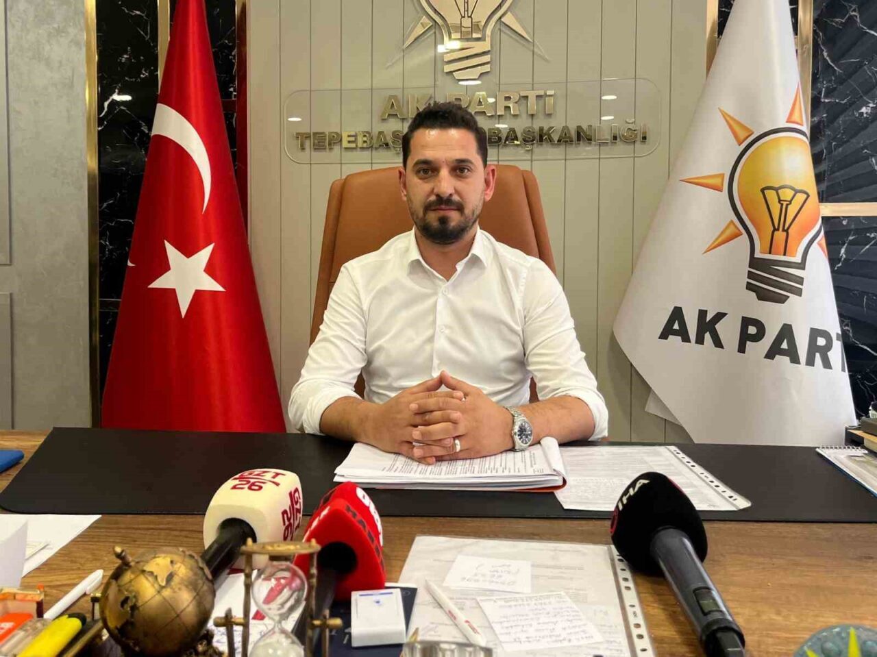 AK Parti Tepebaşı İlçe Başkanı Muhammed Ali Kaya, Tepebaşı Belediyesi'nde