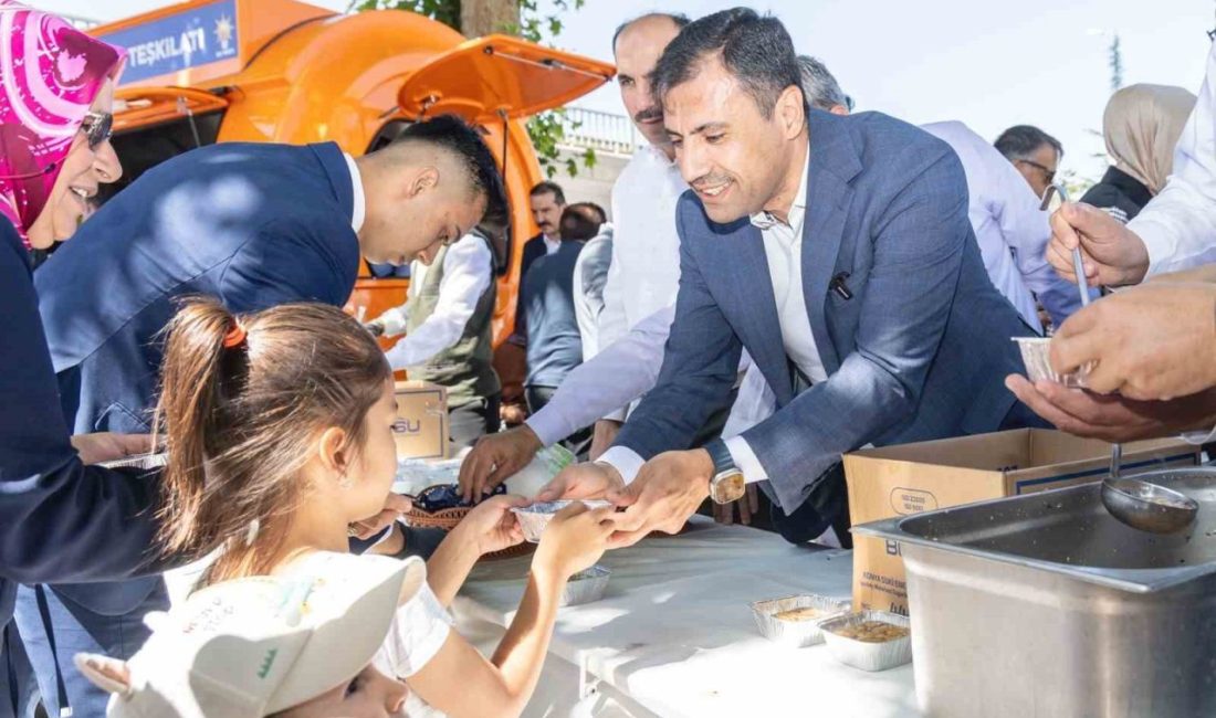 AK Parti Konya İl Başkanlığı, Muharrem ayı dolayısıyla düzenlediği aşure
