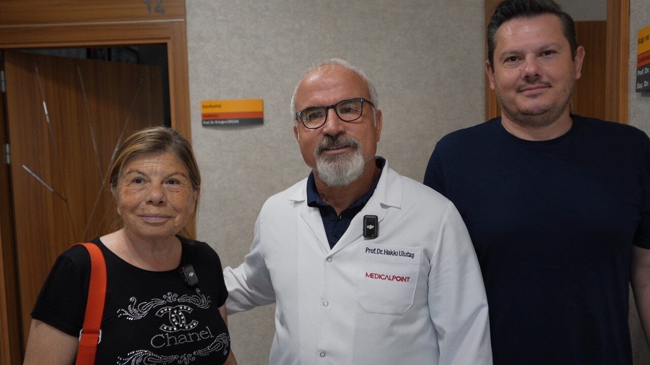 İzmir Ekonomi Üniversitesi Medical Point Hastanesi, 76 yaşındaki Fatma Slem’in