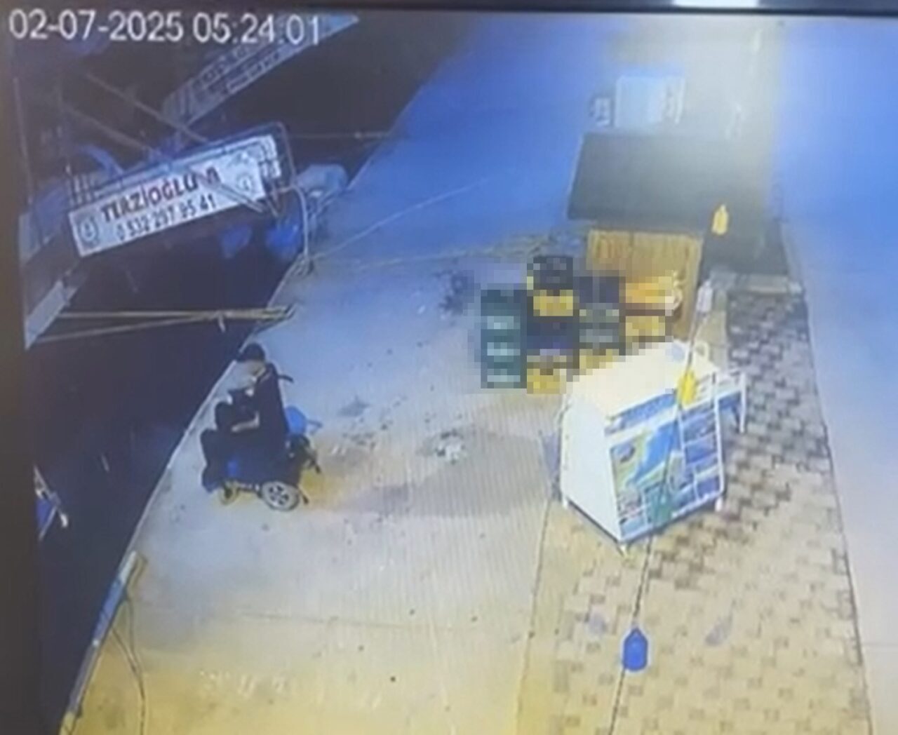 Muğla'nın Ula ilçesinde 62 yaşındaki bedensel engelli Bahattin Yavuz, akülü
