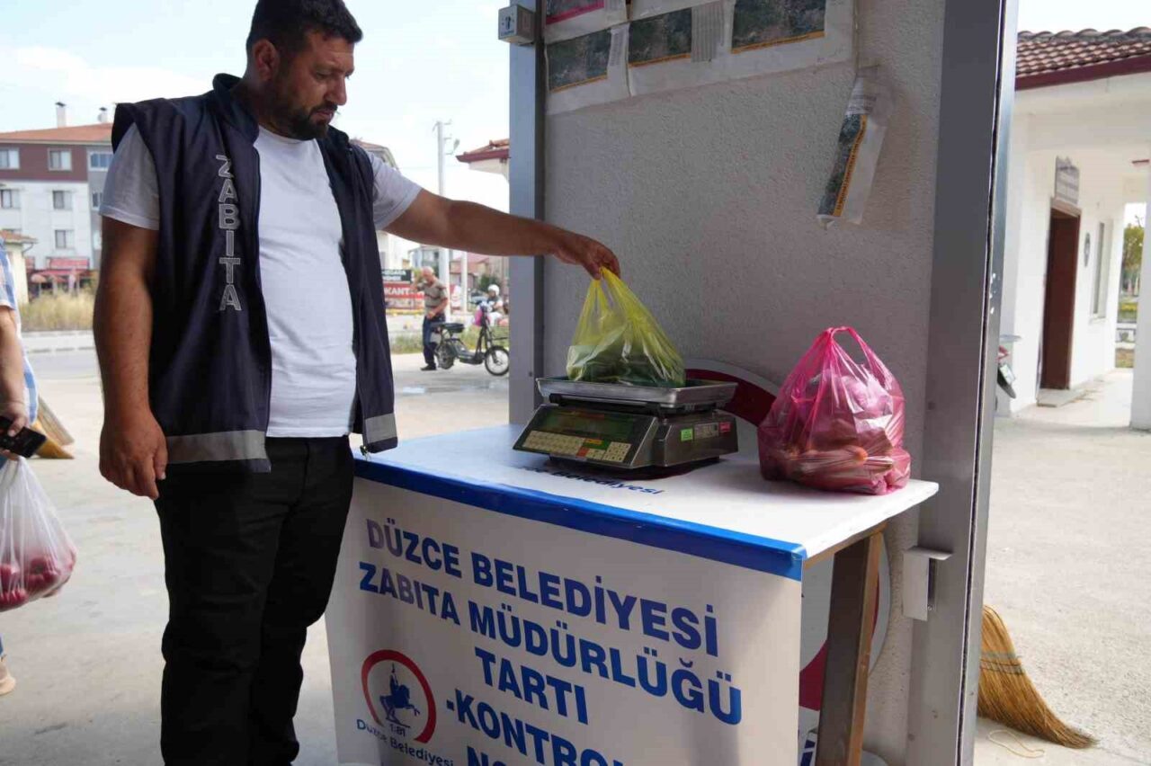 Düzce Belediyesi Zabıta Müdürlüğü, 2025'in ilk altı ayında toplam 42
