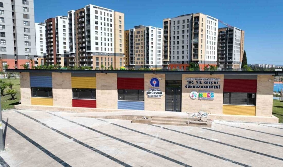 Antalya Büyükşehir Belediyesi, Kepez'de Güneş ve Santral mahallelerinde yeni çocuk