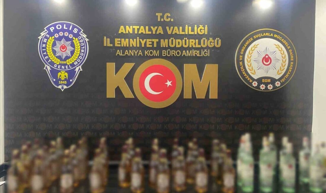 Antalya'da kaçakçılıkla mücadele kapsamında son bir haftada çok sayıda kaçak