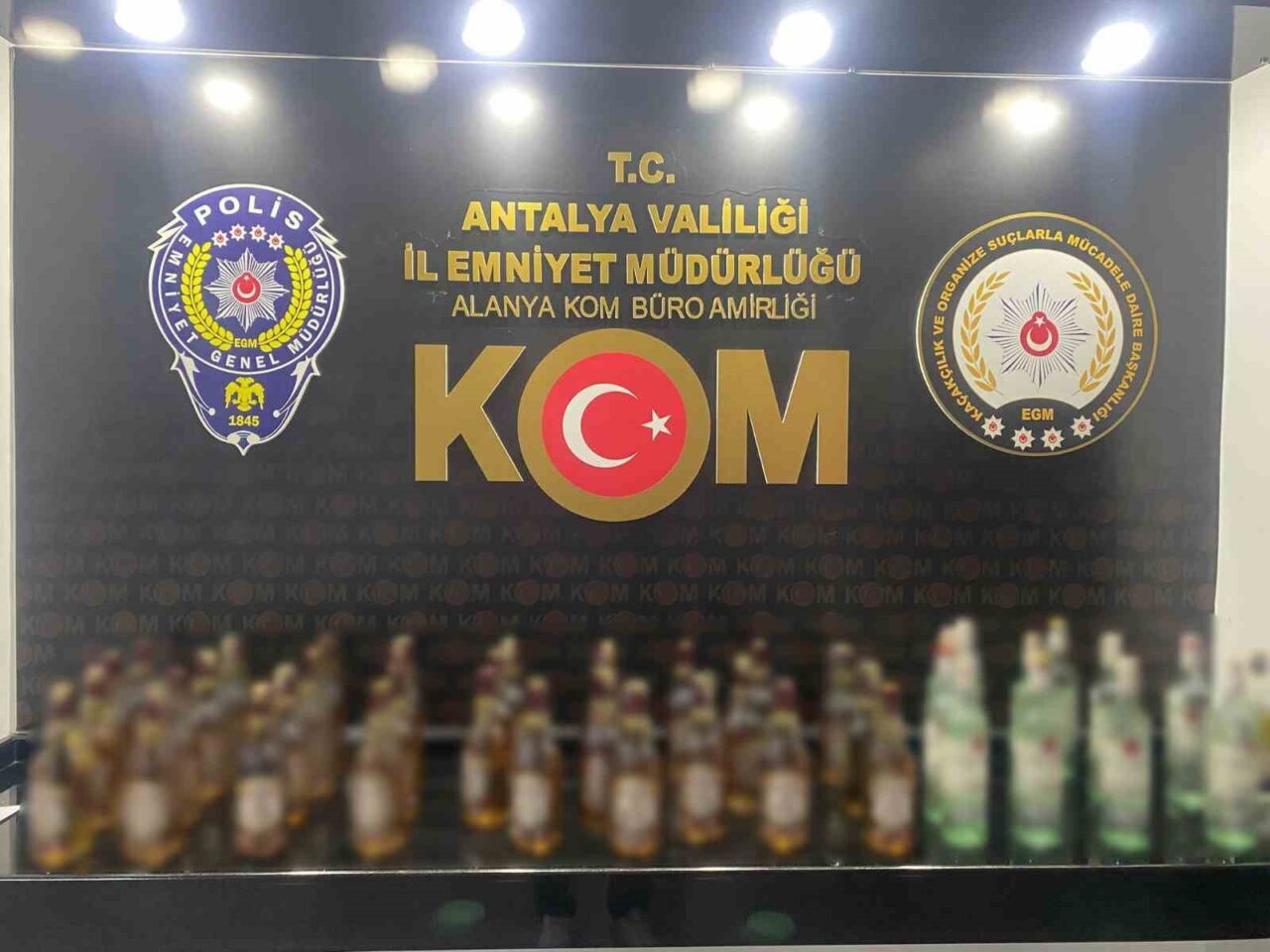 Antalya'da kaçakçılıkla mücadele kapsamında son bir haftada çok sayıda kaçak